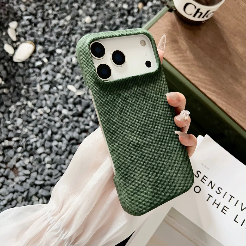 New Electroplated denim magnetic case