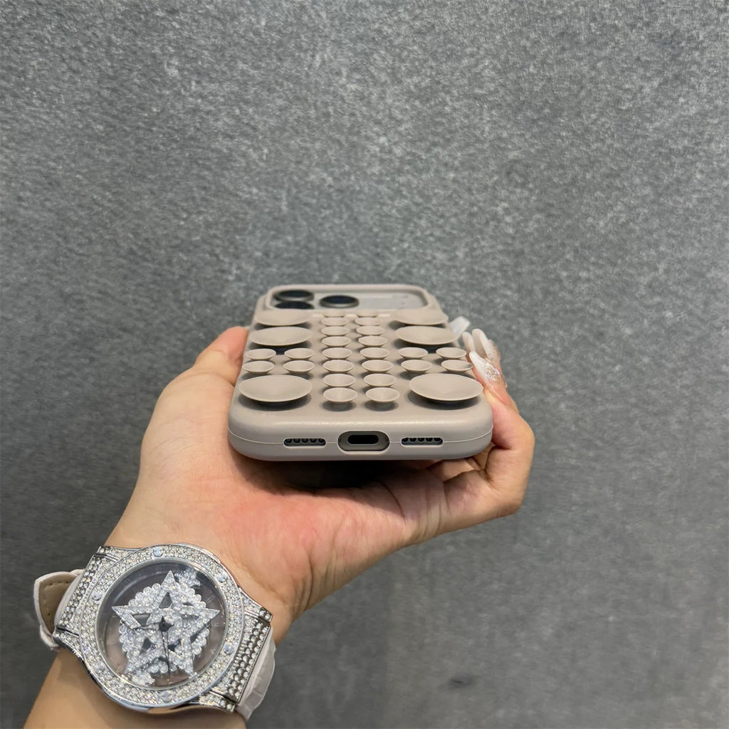 Suction cup style macaroon